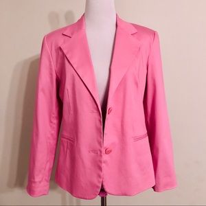 Vintage Light Pink Blazer Jacket Size 4P